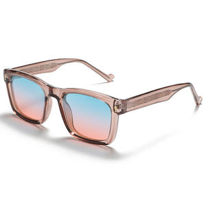 Lunettes de soleil carrées pour homme Grey Jack, verres polarisés UV400 TAC, monture PC, style streetwear tendance, pour la protection solaire, les voyages et la conduite - Product Image 2