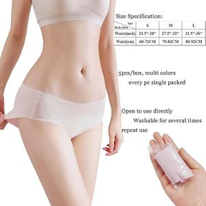 Ropa interior femenina desechable suave y agradable a la piel, venta directa de fábrica - Product Image 4
