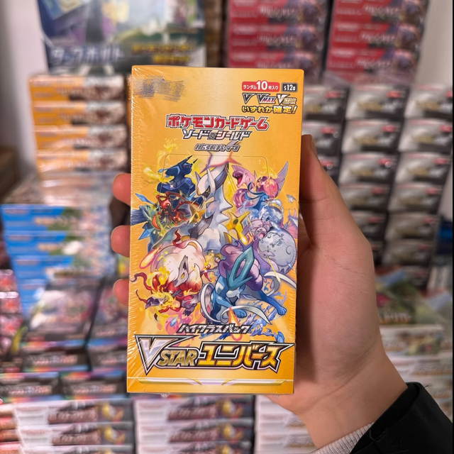 Original Sealed Box PTCG Japanese S12a VSTAR Golden Box Pokemoned TCG Collectible Trading Card Game Gift Box
