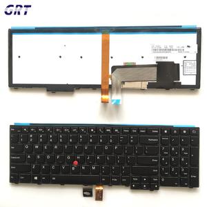 sunrex laptop <b>keyboard</b> For LENOVO L540 L560 T540 T540p T550 T560 P50s W540 W550 US Layout backlight - Product Image 1
