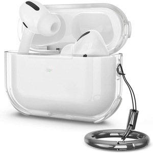 Lo más nuevo para <span class=keywords><strong>AirPods</strong></span> <span class=keywords><strong>Pro</strong></span> 3 funda protectora de TPU suave con llavero a prueba de golpes para <span class=keywords><strong>Airpods</strong></span> Pro3 funda transparente para auriculares - Product Image 1