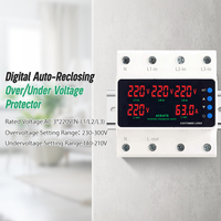 Interruptor de Transferencia Automática STATS-05 con Pantalla Digital de 5 Dígitos y Protección Inteligente de Voltaje
