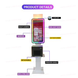 Photomaton portatif de miroir de moniteur d'affichage à cristaux liquides de 21.5 pouces avec l'imprimante de DNP/HiTi - Product Image 5