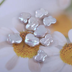 Cuentas Redondas Edison de 11-13 mm, Perlas Naturales de Agua Dulce Blancas, Materiales Semiterminados para Joyería DIY, Cuentas Sueltas para Collares - Product Image 5