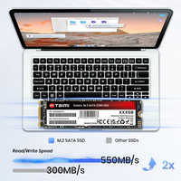 قرص صلب داخلي M.2 SATA SSD 2280 TLC NAND بسعة 256 جيجابايت مع ضمان لمدة 3 سنوات، بيع بالجملة مباشرة من المصنع