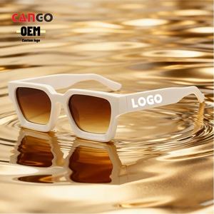 Cango Gafas De Sol Negras De Alta Calidad Oculos De Sol Para Hombres Mujeres Plástico Clásico Moda Logotipo Personalizado Gafas De Sol UV400 Barato - Product Image 1