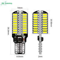 Ampoules LED Canbus T15 W16W 921 912 T16 902 72pcs 4014SMD Super Lumineuses 3000LM Feux de Recul de Voiture 6000K Blanc 12V