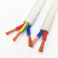 Câble électrique 2 x 2,5 mm² et 3 x 2,5 mm² pour éclairage domestique, rouleau de 100 m, prix, PVC blanc