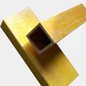 วัสดุคอมโพสิตไฟเบอร์กลาสป้องกันการกัดกร่อน FRP ท่อสี่เหลี่ยมผืนผ้า - Product Image 2