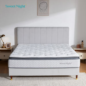 Colchón Híbrido de Espuma Viscoelástica de Alta Gama, en Grandes Cantidades, Ortopédico, Comprimido, Tamaño Queen y King, con Resortes - Product Image 1