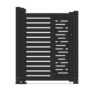 Puerta corrediza de aleación de aluminio moderna de alta calidad retráctil eléctrica con característica de seguridad para Villa al aire libre y aplicación escolar - Product Image 1