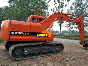 Excavadora de cadenas Doosan 150LC-7 usada, 90% nueva, de 15 toneladas, a la venta - Product Image 5