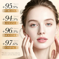 Masque en tissu hydratant anti-âge SADOER 25ml à la niacinamide et au lysat de Bifida Ferment, pour tous types de peaux