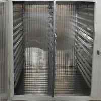 Industriële Voedseldroger Machine 304 Roestvrij Staal Fruit Groente Droger Hetelucht Droogapparatuur PLC Controle 3kw 220-440V