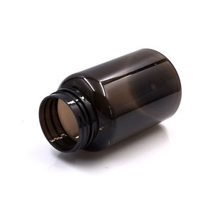 Maksimum indirim 100 150 200 250 300 400 Ml Pet plastik ambalaj Vitamin boş beyaz hap şişeleri tıbbi Amber ilaç şişesi - Product Image 5