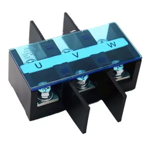 TB series fence wire connector 150A 3P 660V large current screw barrier terminal block 10mm