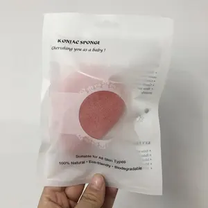 Éponge faciale en konjac biologique Water Drop, exfoliation quotidienne douce, écologique, super douce, logo personnalisé, fond de teint, <span class=keywords><strong>maquillage</strong></span>, lavable - Product Image 1