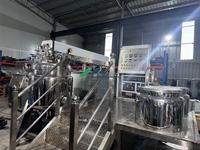 Mélangeur émulsifiant sous vide à levage hydraulique, homogénéisateur cosmétique, mélangeur émulsifiant pour crème et lotion, équipement de mélange