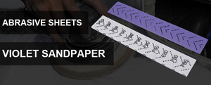 Abrasivi Ceramici Viola 70*400mm Autoadesivi ad Alta Densità per Finitura Superficiale - Product Image 6