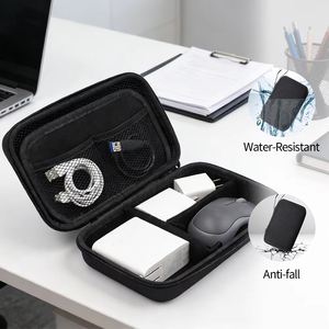 Estuche Organizador de Electrónicos EVA Personalizado 21*13*6 con Bolsillos de Malla, Caja de Almacenamiento de Viaje a Prueba de Golpes para Cables y Cargadores, Superventas - Product Image 3