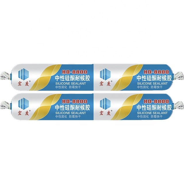 8800 General Purpose Neutral Silicone Sealant Strength Elasticity Waterproof Impermeable Durability Structural Construction