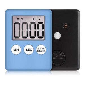 Temporizador de cocina con pantalla digital <span class=keywords><strong>LCD</strong></span> de 5 núcleos, temporizador de cocina cuadrado, cuenta atrás, alarma, reloj magnético, 1 unidad - Product Image 5