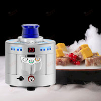 Machine à glace sèche 2-en-1 portable, mini refroidisseur de verres, CO2 liquide pour cocktails de bar