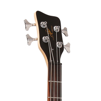 China Hot Selling Professional Musical Instruments High Quality 4 Strings 2 Single Pickup Electric Bass Guitar