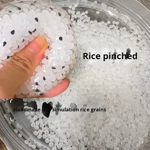 Juguete Antiestrés de EVA con Forma de Bola de Arroz de Sésamo, Hecho a Mano, Moldeable, de Descompresión, de Rebote Lento, Unisex, para Mayores de 14 Años, Estudiantes - Product Image 2