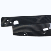 Pour Mitsubishi Lancer Evolution EVO 7 8 9 CT9A 2001-2007, plaque de refroidissement en fibre de carbone pour radiateur, style VRS