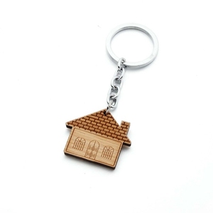 <span class=keywords><strong>Porte</strong></span>-clés en <span class=keywords><strong>bois</strong></span> <span class=keywords><strong>personnalisé</strong></span> gravé, design à domicile, bon marché, 50 pièces - Product Image 4