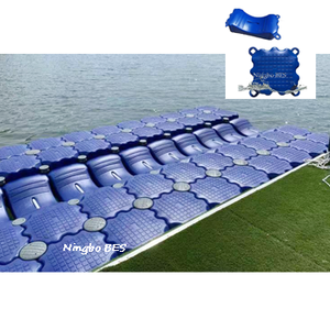 HDPE nhựa <span class=keywords><strong>Modular</strong></span> nổi Dock khối cho thuyền máy bay phản lực trượt tuyết du thuyền phao nền tảng cầu - Product Image 4