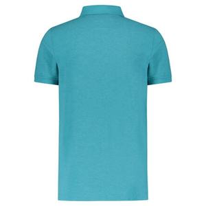 Golf Shirts for <b>Men</b> New Design Blue Color Latest Design High Quality Custom Logo Work Team Sports Golf Polo Shirt - Product Image 2