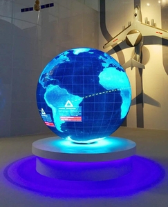 HOT <span class=keywords><strong>Suspension</strong></span> Intérieur P1.86 Personnalisé Sphérique Toute Taille Digital Galaxy Vidéo Mur HD 4K Sphère 360 Degrés Boule Ronde Affichage LED - Product Image 4