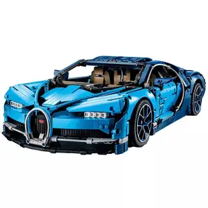 1:1 Building Blocks Sets Kids Toy Bugatti Chiron Compatible gos 42083 Technic car Model Brick Toys