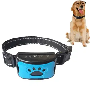 Bestseller sprachaktiviertes Anti-Bellt-Haustier-Hunde-Trainingshalsband kein Bellen elektrischer Schock Vibration Hundehalsband zur Kontrolle des Bells