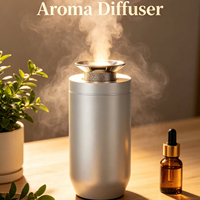 Mini diffuseur d'arômes d'huiles essentielles de bureau 10 ml, portable, type C, pour hôtel, avec minuterie, indicateur de brume, arrêt automatique, longue durée