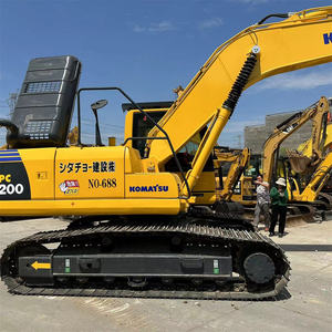 Excavatrice sur chenilles Komatsu PC200-8N, pelle de terrassement de 20 tonnes, excavatrice d'occasion du Japon PC200 PC220 à vendre à Shanghai - Product Image 2