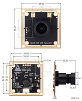 IMX335 5MP USB Kamera (A), Waveshare Geniş Diyafram Açıklığı, 2K Video Kaydı, Tak ve Çalıştır, Sürücüsüz, Manuel Odaklama