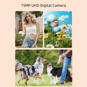 Cámara Digital 4K de 64MP con Pantalla Giratoria de 3.0 Pulgadas, Zoom Digital 18X, WiFi, Videocámara Vlog, Grabadora de Video Retro, Cámara Web - Product Image 4