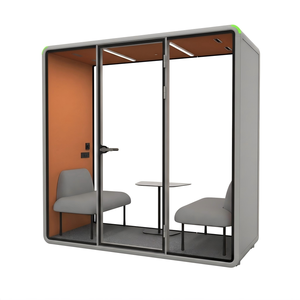 Cabine <span class=keywords><strong>de</strong></span> bureau insonorisée modulaire pour jardin extérieur, cabine <span class=keywords><strong>de</strong></span> réunion acoustique, boîte silencieuse - Product Image 5