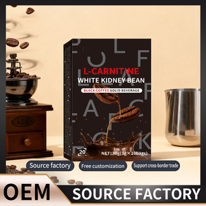 Café Instantáneo Negro con L-Carnitina Natural en Polvo, <span class=keywords><strong>para</strong></span> <span class=keywords><strong>Bajar</strong></span> <span class=keywords><strong>de</strong></span> <span class=keywords><strong>Peso</strong></span> Rápidamente, Quema Grasa, Adelgazante, Sin Grasa ni Azúcar - Product Image 1