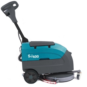 Fregadora de Pisos 2023 SJ400, Mini Barredora de Pisos con Tanque de Agua Sucia de 35L - Product Image 1