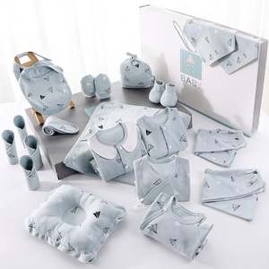Coffret cadeau pour bébé de 22 pièces, vêtements pour nouveau-né, combinaison pour bébé de 0 à 12 mois, automne-hiver, produits pour bébés nouveau-nés - Product Image 4