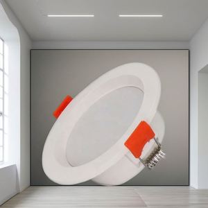 Modern 4 Inch LED Ceiling Light <b>Downlight</b> Smart RGB Dimmable Recessed Lighting for Home Office - Product Image 3