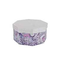 Boîte-cadeau hexagonale avec impression offset, emballage artisanal fait main pour kit de loisirs créatifs