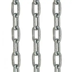 Grade 70 Chain Forged Automatic Welded Steel Chain Link Fence DIN 5685 763 Germany Standard Link Alloy Chain