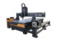 Jinan Camel CNC Machinery 4 Axes Gravure rotative 3D Prix du travail du bois CA-1325 CNC Routeur à bois