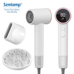 <span class=keywords><strong>Secador</strong></span> <span class=keywords><strong>de</strong></span> <span class=keywords><strong>Pelo</strong></span> Iónico <span class=keywords><strong>de</strong></span> Alta Velocidad y Potencia para Estilismo Profesional y Viaje para Mujer Motor BLDC - Product Image 1