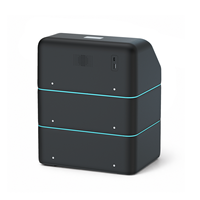 Borne de partage de batteries externes de bureau à 8 emplacements avec écran intégré – Solution de recharge mobile commerciale